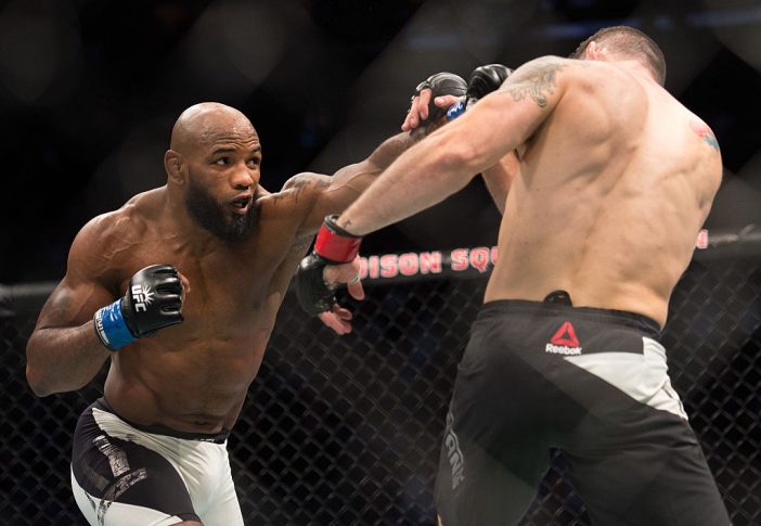 UFC 205:クリス・ワイドマン vs. ヨエル・ロメロ【ニューヨーク/2016年11月13日(Photo by Brandon Magnus/Zuffa LLC/Zuffa LLC via Getty Images)】