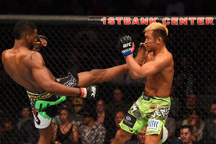 UFCファイトナイト・ブルームフィールド:ニール・マグニー vs. 国本起一【コロラド州ブルームフィールド/2015年2月15日(Photo by Josh Hedges/Zuffa LLC/Zuffa LLC via Getty Images)】