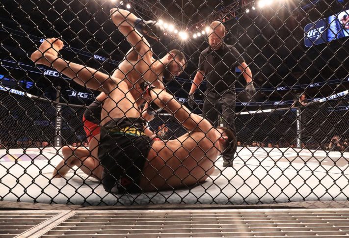 UFC 211:デミアン・マイア vs. ホルヘ・マスヴィダル【アメリカ・テキサス州ダラス/2017年5月13日(Photo by Ronald Martinez/Getty Images)】